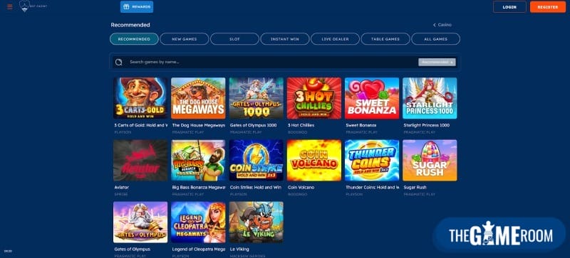 Play games at New UK online casino