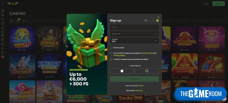 Maak een account aan bij casino met Trustly